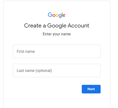 gmail sign up