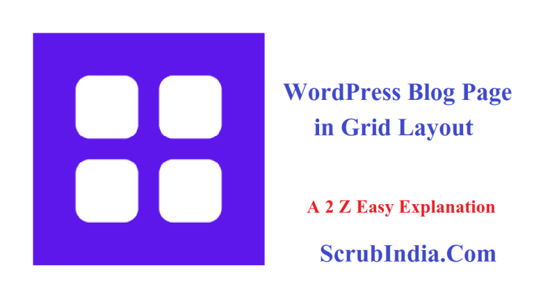 Creating a Stunning WordPress Blog Page in Grid Layout A 2 Z Easy Explanation